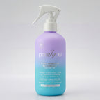 PixieYou 7-in-1 Benefits Detangler Leave-In, purple gradient bottle with spray top, 8.5 fl oz, for frizz control and nourishm